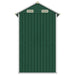 Galvanised Steel Garden Shed in Green (192 x 152.5 x 237cm) - Little and Giant Explorers vidaXL