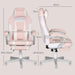 Gaming Chair | Pink with 150° Recline and Footrest - Little and Giant Explorers HOMCOM