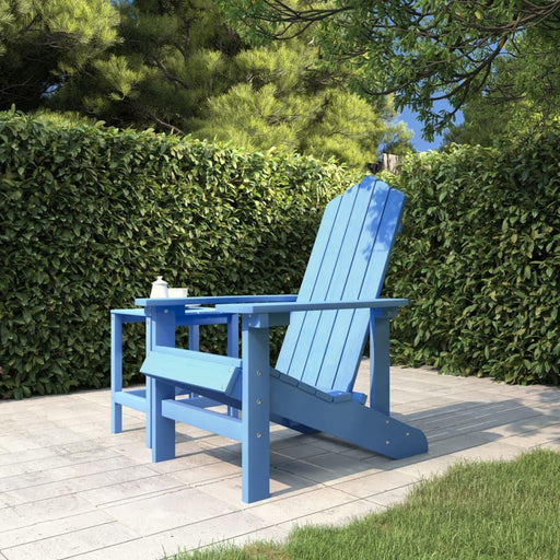 Garden Adirondack Chair in Aqua Blue - Little and Giant Explorers vidaXL