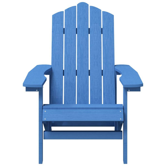 Garden Adirondack Chair in Aqua Blue - Little and Giant Explorers vidaXL