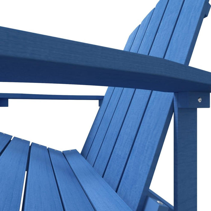 Garden Adirondack Chair in Aqua Blue - Little and Giant Explorers vidaXL