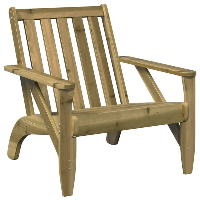 Garden Adirondack Chair in Impregnated Wood Pine - Little and Giant Explorers vidaXL