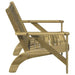 Garden Adirondack Chair in Impregnated Wood Pine - Little and Giant Explorers vidaXL