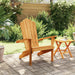 Garden Adirondack Chair in Solid Wood Teak - Little and Giant Explorers vidaXL