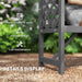 Garden Arbour with Bench | Wooden Pergola Seat in Grey - Little and Giant Explorers Outsunny