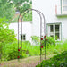 Garden Arch in Black and Metal (100 x 37 x 230cm) - Little and Giant Explorers Nature