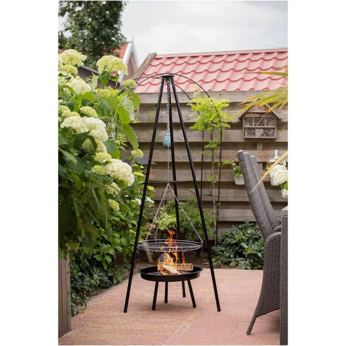 Garden Barbecue with Tripod and Fire Bowl 50cm - Little and Giant Explorers RedFire