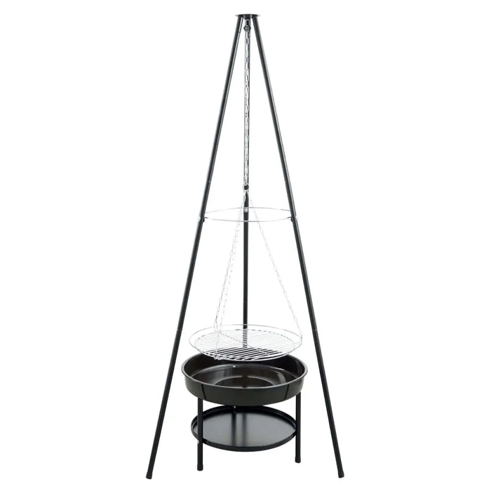 Garden Barbecue with Tripod and Fire Bowl 50cm - Little and Giant Explorers RedFire