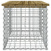 Garden Bench Gabion Design 103x44x42 cm Impregnated Wood Pine - Little and Giant Explorers vidaXL