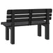 Garden Bench in Anthracite (110 x 52 x 71cm) - Little and Giant Explorers vidaXL