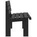 Garden Bench in Anthracite (110 x 52 x 71cm) - Little and Giant Explorers vidaXL