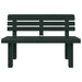 Garden Bench in Green (110 x 52 x 71cm) - Little and Giant Explorers vidaXL