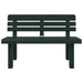 Garden Bench in Green (110 x 52 x 71cm) - Little and Giant Explorers vidaXL