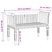 Garden Bench Solid Teak Wood with Slatted Design for Traditional Outdoor Comfort | VIDAXL - Little and Giant Explorers vidaXL