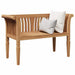 Garden Bench Solid Teak Wood with Slatted Design for Traditional Outdoor Comfort | VIDAXL - Little and Giant Explorers vidaXL