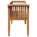 Garden Bench Solid Teak Wood with Slatted Design for Traditional Outdoor Comfort | VIDAXL - Little and Giant Explorers vidaXL