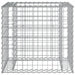 Garden Bench with Gabion Basket in Impregnated Wood Pine - Little and Giant Explorers vidaXL
