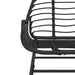 Garden Chairs 2 pcs Black Poly Rattan - Little and Giant Explorers vidaXL