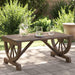 Garden Coffee Table in Solid Wood Fir (90 x 50 x 40cm) - Little and Giant Explorers vidaXL