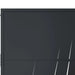 Garden Gate 105x105cm – Anthracite Steel Laser-Cut Design | Lockable Security Entrance VIDAXL - Little and Giant Explorers vidaXL