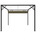 Garden Gazebo with Retractable Roof in Taupe (3 x 3m) 180 g/m² - Little and Giant Explorers vidaXL