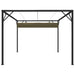 Garden Gazebo with Retractable Roof in Taupe (3 x 3m) 180 g/m² - Little and Giant Explorers vidaXL