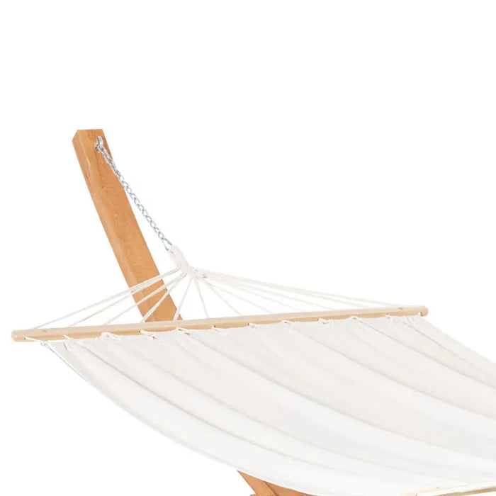 Garden Hammock With Wooden Stand - Little and Giant Explorers Outsunny