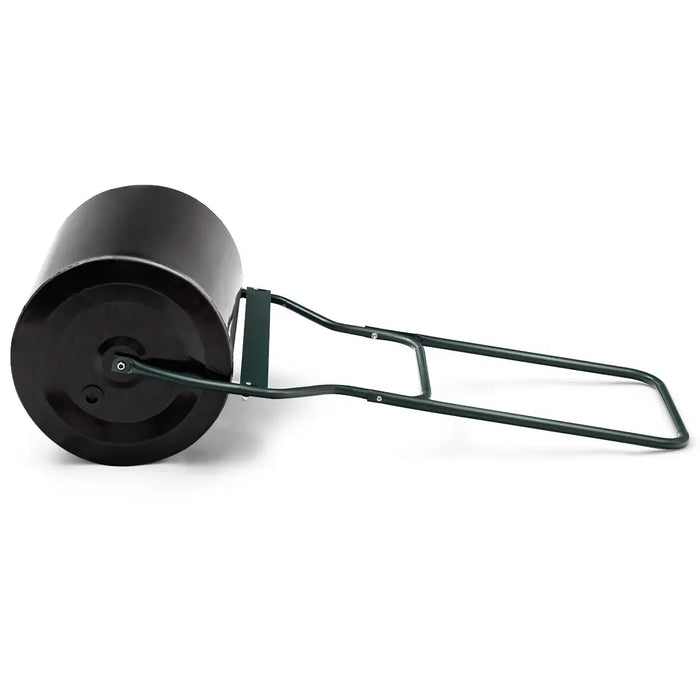 Garden Lawn Roller – Green and Black | 16-Gallon Steel Drum - U-Handle Design COSTWAY - Little and Giant Explorers Costway