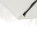 Garden Parasol with Steel Pole in White (269 x 269 x 235cm) - Little and Giant Explorers vidaXL