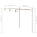 Garden Pergola in Antique Brown and Iron (3 x 3 x 2.5m) - Little and Giant Explorers vidaXL