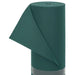 Green garden plant fleece roll made of non-woven fabric, partially unrolled