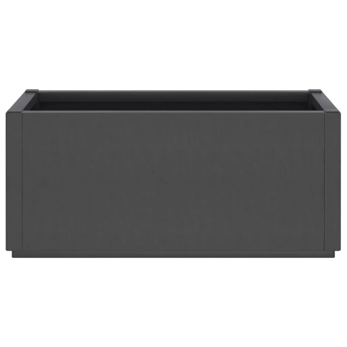 Garden Planter in Dark Grey (80 x 36 x 35cm) - Little and Giant Explorers vidaXL