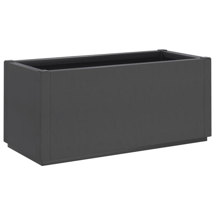 Garden Planter in Dark Grey (80 x 36 x 35cm) - Little and Giant Explorers vidaXL