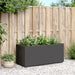 Garden Planter in Dark Grey (80 x 36 x 35cm) - Little and Giant Explorers vidaXL