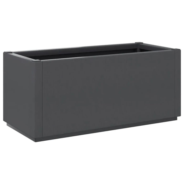 Garden Planter in Dark Grey (80 x 36 x 35cm) - Little and Giant Explorers vidaXL