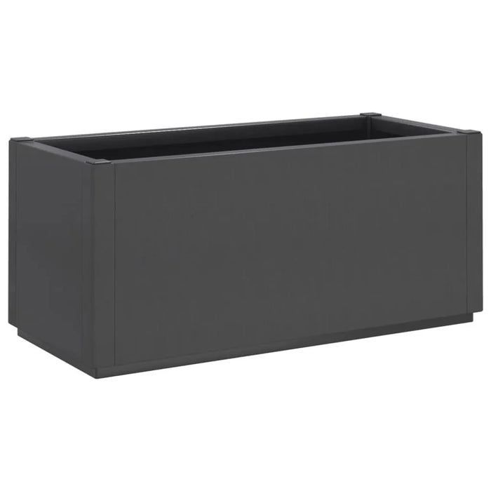 Garden Planter in Dark Grey (80 x 36 x 35cm) - Little and Giant Explorers vidaXL