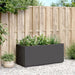 Garden Planter in Dark Grey (80 x 36 x 35cm) - Little and Giant Explorers vidaXL