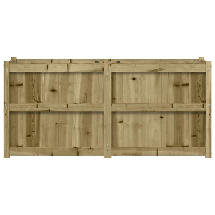 Garden Planter in Impregnated Wood Pine (150 x 50 x 70cm) - Little and Giant Explorers vidaXL