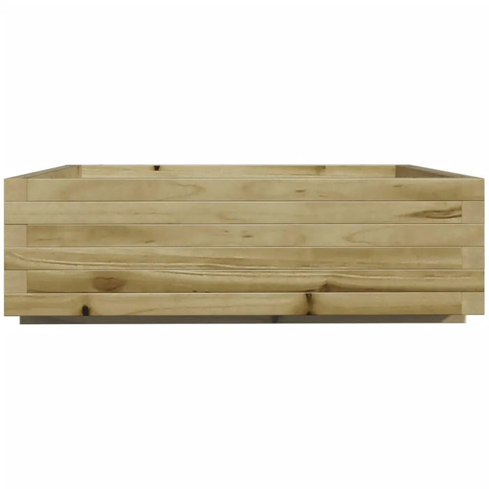 Garden Planter in Impregnated Wood Pine (80 x 80 x 26.5cm) - Little and Giant Explorers vidaXL