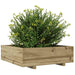 Garden Planter in Impregnated Wood Pine (80 x 80 x 26.5cm) - Little and Giant Explorers vidaXL