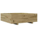 Garden Planter in Impregnated Wood Pine (80 x 80 x 26.5cm) - Little and Giant Explorers vidaXL