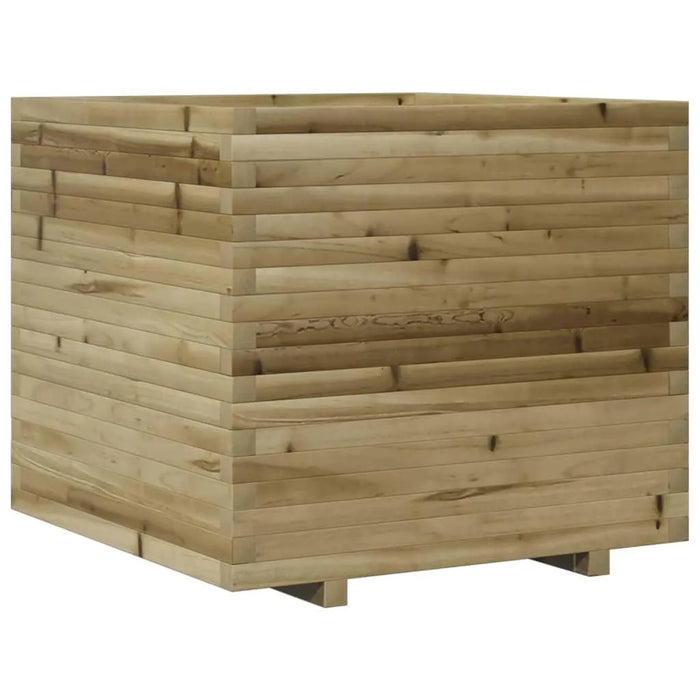 Garden Planter in Impregnated Wood Pine (80 x 80 x 72cm) - Little and Giant Explorers vidaXL