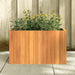 Garden Planter in Solid Wood Acacia (59 x 27.5 x 35cm) - Little and Giant Explorers vidaXL