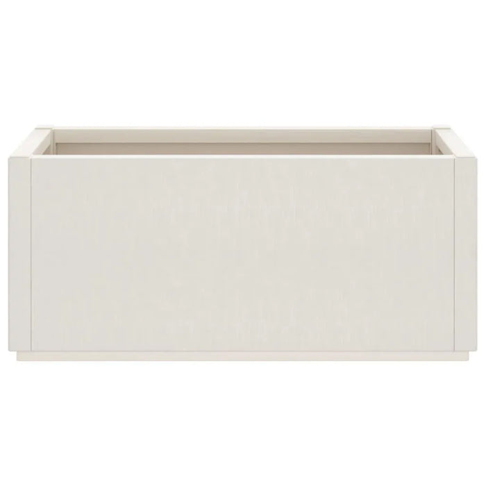 Garden Planter in White (80 x 36 x 35cm) - Little and Giant Explorers vidaXL