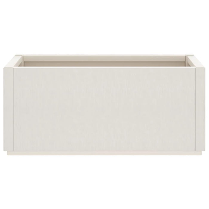 Garden Planter in White (80 x 36 x 35cm) - Little and Giant Explorers vidaXL