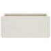 Garden Planter in White (80 x 36 x 35cm) - Little and Giant Explorers vidaXL