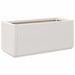 Garden Planter in White (80 x 36 x 35cm) - Little and Giant Explorers vidaXL