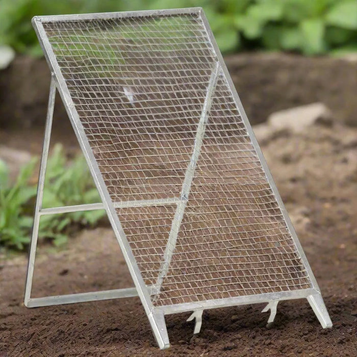 Garden Sieve in Galvanised Steel - Little and Giant Explorers vidaXL