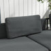 Garden Sofa Set Grey Natural Tone | 3-Piece L-Shape with Eco-Friendly Construction - Little and Giant Explorers Outsunny