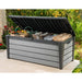 Garden Storage Box in Brushwood and Anthracite 455 L - Little and Giant Explorers Keter